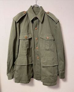 50s ビンテージ カナダ軍 フィールドジャケット ファティーグ ブッシュジャケット シャツ