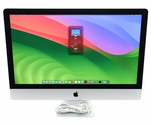 Apple iMac 27インチ Retina 5K 2020 Core i7-10700K 3.8GHz 16GB 1TB(APPLE SSD) Radeon Pro 5500 XT 5120x2880ドット macOS Sonoma 小難