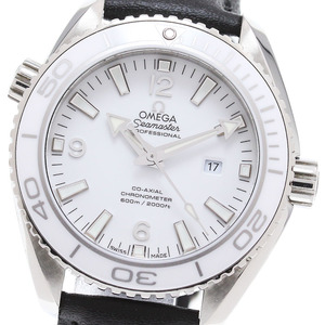 オメガ OMEGA 232.33.38.20.04.001 シーマスター プラネットオーシャン デイト 自動巻き レディース 良品 _849636