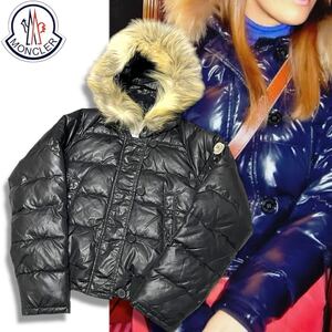 9 正規品 MONCLER モンクレール ALBERTINA DOWN JACKET アルベディーナ ナイロン ダウンジャケット ブラック レディース 3