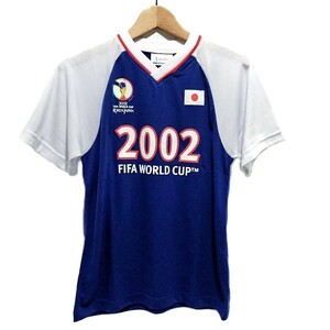 即決価格！！【2002年FIFA WORLD CUP KOREA JAPAN★日韓サッカーW杯ワールドカップ】競技場内限定記念Tシャツ 日本代表公式150未使用タグ付