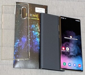 美品 純正ケース他、多数おまけ付 Galaxy Note10+ オーラグロー 楽天モバイル版 ネットワーク利用制限○ SM-N975C