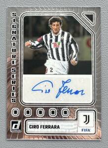 2023-24 Panini Donruss Soccer Auto 直筆サインカード フェラーラ Ciro Ferrara Juvemtus