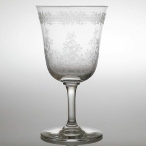 バカラ グラス ● ラファイエット ワイン グラス エッチング クリスタル 13cm Lafayette