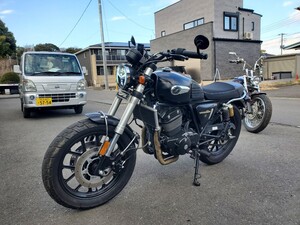 格安　GPX　レジェンド250　ツイン　セル始動　7747ｋｍ　自賠責R7年10月　セル始動　