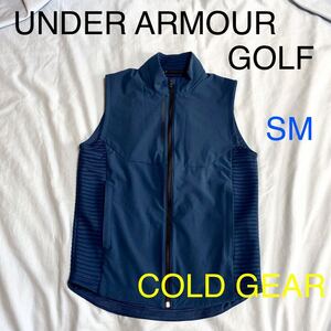 UNDER ARMOUR GOLF COLD GEAR ゴルフ ベスト ゴルフウェア ジャケット ジップベスト スポーツ トレーニング SM