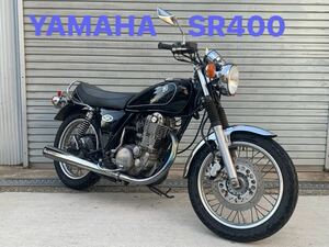 ヤマハ SR400 ☆総額表示　☆整備込み　☆黒 ☆キャブ車 ☆フルノーマル