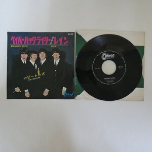 49012005;【国内盤/7inch/Odeon】The Beatles ビートルズ / ペイパーバック・ライター / レイン