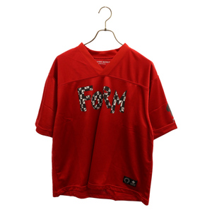 CHROME HEARTS クロムハーツ×MATTY BOY PPO FORM TEAM MESH WARM UP JERSEY TEE マッティボーイ メッシュ半袖Tシャツ レッド