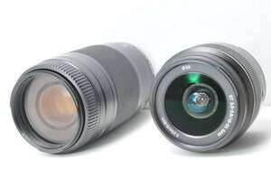 〓ソニーレンズ2本セット〓SONY 75-300㎜ F4.5-5.6 MACRO SONY DT 18-55㎜ F3.5-5.6 SAM