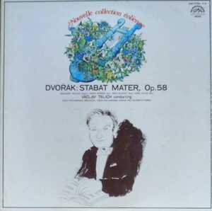 ドヴォルザーク スターバト マーテル ターリッヒ 2LP国内盤 チェコフィル DVORAK STABAT MARTER TALICH CZECH PHILHARMONIC O LP