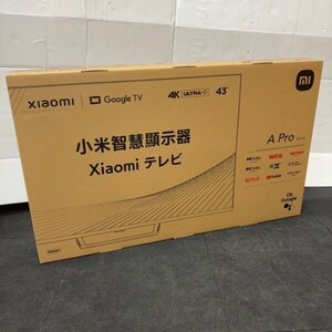 O520-O51-723◆ 未開封 Xiaomi シャオミ A Pro 43 液晶テレビ L43M8-A2TWN 43インチ 2023年製 カラーテレビ ⑤