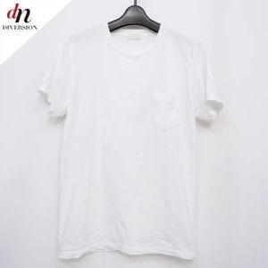 JOURNAL STANDARD ジャーナルスタンダード コットン 半袖 クルーネック 無地 ポケット TEE Tシャツ カットソー WHITE M