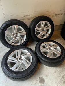 美品 ダンロップ エナセーブ 195/65r16 トヨタ ライズ 21年式 純正ホイール 16インチ 16×6J M5 ロッキー ダイハツ