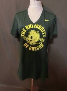 レア USカレッジNike DriFit【OREGON DUCKS】VネックTシャツUS M