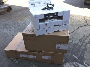 ■リコー/RICOH SG 7200/A3 ジェルジェットプリンター+増設トレイ+両面印刷ユニット+マルチ手差しフィーダー/元箱あり 【C0714W1BH】