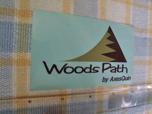 Woods Path アクシーズクイン/ステッカー/シール/　※ ヤフーショッピングストア/レア物商会・健美堂でも大量出品中！