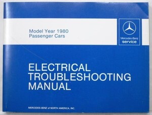 Model Year 1980 Electrical Trobleshooting Manual 英語版