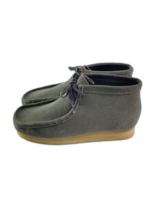 Clarks◆ブーツ/26.5cm/KHK/スウェード/11826