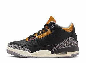 Nike WMNS Air Jordan 3 "Black/Gold" 25.5cm CK9246-067