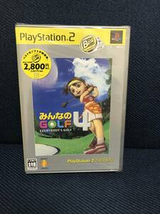 ★未開封品★PS2「みんなのGOLF４」送料無料