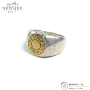 エルメス （HERMES） セリエ リング ゴールド×シルバー 925 750 指輪 ＃59（中古）