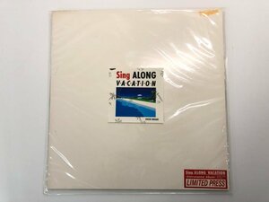 ▼　【☆LPレコード Sing ALONG VACATION 大滝詠一 25AH-1290 ナンバリング：03164 シング・アロン …】107-02402