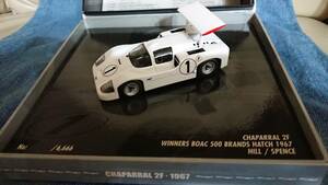 1/43 MINICHAMPS 1967年ブランズハッチ BOAC500ウィナー シャパラル2F#1 ヒル、スペンス