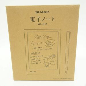 106 SHARP シャープ WG-N10 電子ノート ※中古