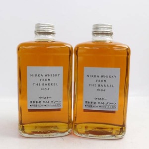 1円～【2本セット】NIKKA（ニッカ）フロム ザ バレル 51.4％ 500ml S24K080034