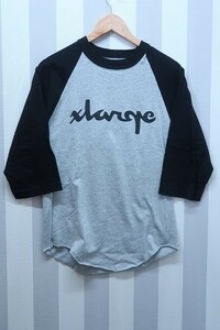 2-3869A/XLARGE 7分袖ラグランTシャツ エクストララージ 送料200円