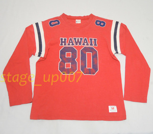 Champin（チャンピオン）／L/S フットボールシャツ-HAWAII #80/sizeM/ランタグ- ／管BZCQ