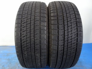 ブリヂストン BLIZZAK VRX2 225/50R18 100Q★8分山 2020年製 2本 中古 スタッドレス【福島発 送料無料】FUK-D13458★冬