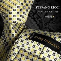 STEFANO RICCI ネクタイ プリーツタイ ストライプ ドット