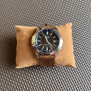 CITIZEN シチズン ATESSA アテッサ エコドライブ 電波 稼働品 H410-T005870 メンズ腕時計