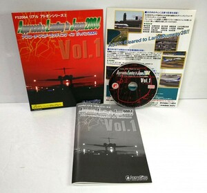 【同梱OK】 フライトシミュレータ / アプローチ・アンド・ランディング イン ジャパン Vol.1 / Microsoft Flight Simulator 2004