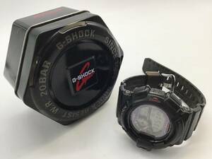 ＃5194　【稼働品】G-SHOCK CASIO カシオ ジーショック GW-9300 3260 MUDMAN マッドマン メンズ腕時計 ケース幅4.8cm 黒 ※タバコ臭あり