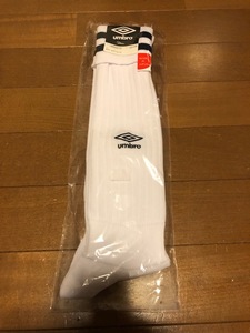 umbro アンブロ サッカー ソックス 22～24 白 ★★新品未使用★即決★★ 子供