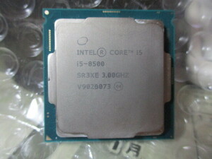 CPU Intel Core i5 8500 3.0GHz PCパーツ 動作確認済み 