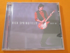 ♪♪♪ リック・スプリングフィールド Rick Springfield 『 Best Of Rick Springfield 』輸入盤 ♪♪♪