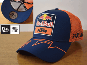 F259《未使用品》NEW ERA ニューエラ【フリーサイズ】RED BULL レッドブル KTM RACING TEAM 野球帽 帽子 キャップ USモデル