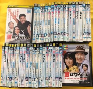 男はつらいよ　シリーズ40巻セット　管理番号8770 DVD レンタル落ち