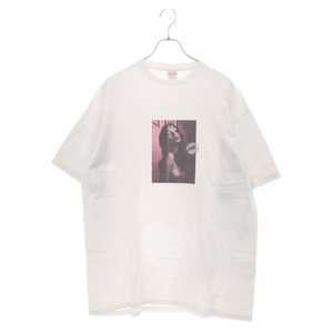 SUPREME シュプリーム 06SS Kate Moss Tee ケイトモス プリント半袖Tシャツ ホワイト