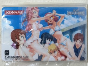 【未開封未使用 データ無し】美品 クイズマジックアカデミー クロニクル e-amusement pass メディア ルキア アイコ マヤ 限定 QMA イーパス