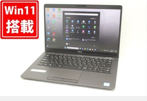 597時間 中古良品 フルHD 13.3型 DELL Latitude 5300 Windows11 八世代 i7-8665u 16GB NVMe 512GB-SSD カメラ 無線 Office付 管:1700m