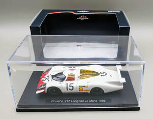 未使用　EBBRO　エブロ1/43　PORSCHE　917　Long　Tail Le Mans　1969　＃15　ポルシェ　ロング　テイル　ル・マン　　ミニカー　エブロ