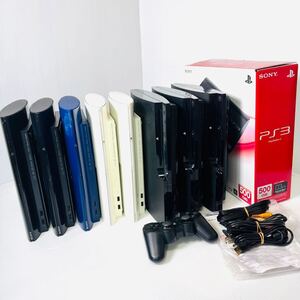 【1円〜ジャンク】PS3 薄型 本体 CECH-4000B×3 4300 4200C 2000A×2 2100A まとめて 8台 セット SONY プレステ3 プレイステーション3 