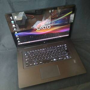 【It’s a SONY】VAIO Fit15A SVF15N18DJB Windows8 Corei7 8GB 1TB おそらくノーマル リカバリー 純正ACアダプター