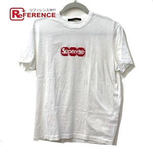 LOUIS VUITTON ルイヴィトン アパレル LOUIS VUITTON SUPREME シュプリーム ボックスロゴ トップス 半袖Ｔシャツ コットン【中古】