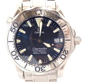 美品 OMEGA(オメガ) SEAMASTER(シーマスター) プロフェッショナル300m MM SS ステンレススチール QZ クオーツ 1000ft ダイバー